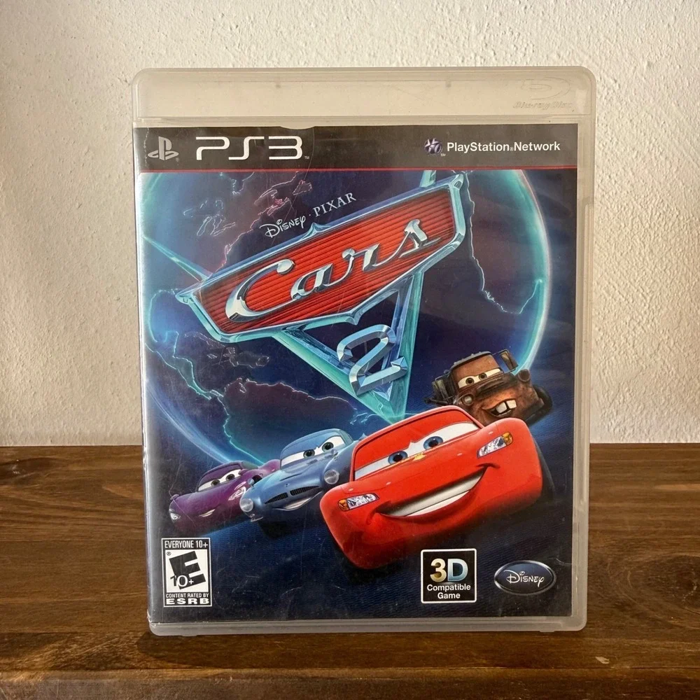 Cars‎ 2 PS3 Sony PlayStation 3 Disney Pixar Complete CIB w/ Manual